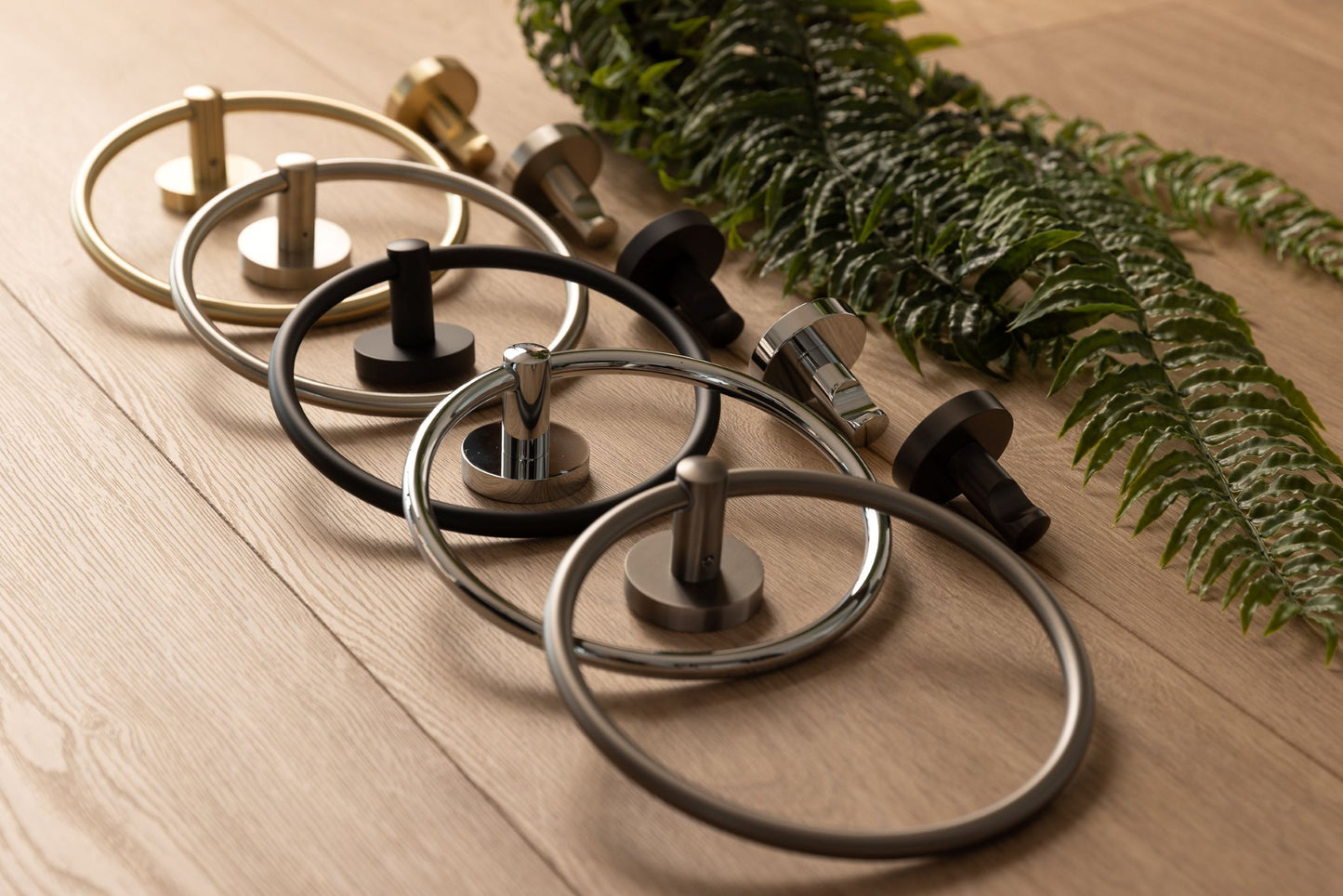 Zola Towel Ring and Robe Hook
