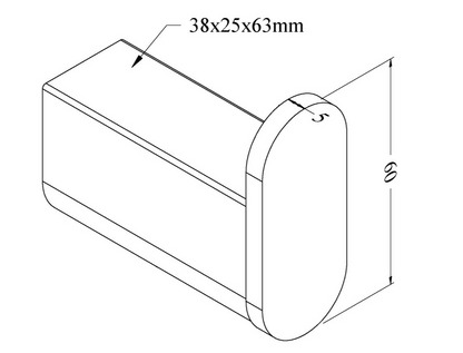 CODE FLOW ROBE HOOKS