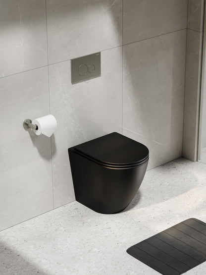 CODE FLOW TYPHOON INWALL TOILET SUITE | BRUSHED NICKEL BUTTON