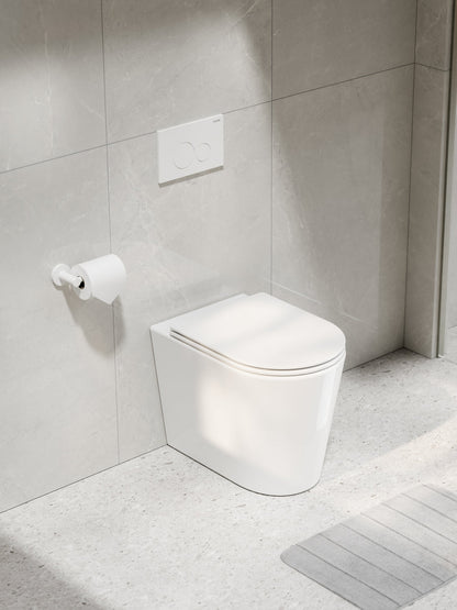 CODE PURE TYPHOON INWALL TOILET SUITE | MATTE WHITE BUTTON