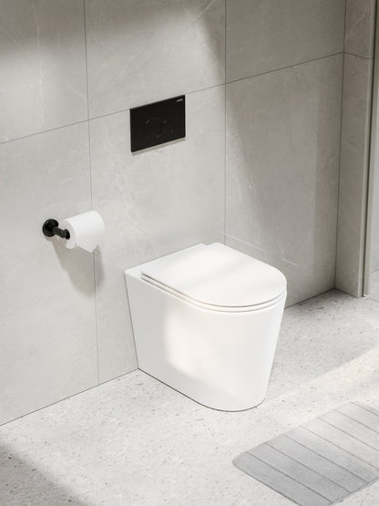 CODE PURE TYPHOON INWALL TOILET SUITE | GUNMETAL BUTTON